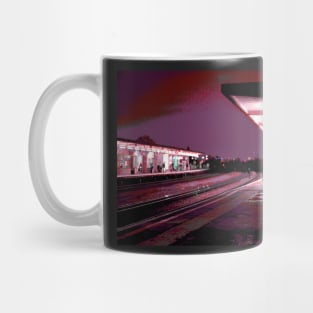 Chiswick Station Girl, Purple Mug